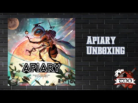 Apiary Board Game Unboxing! Bees in Space!