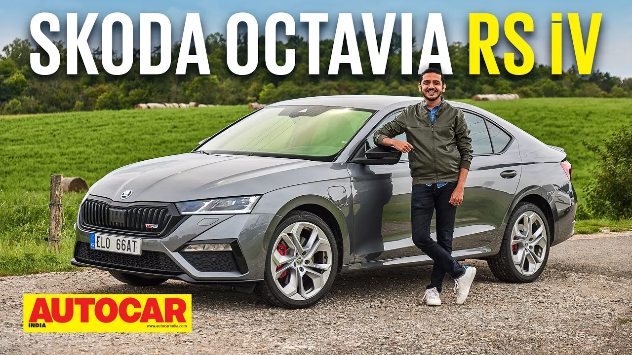 2022 Skoda Octavia RS iV review - Plug-in hybrid performance | First Drive | Autocar India
