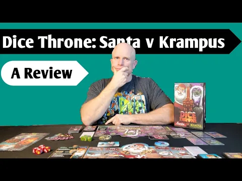 Fight!: A Review of Dice Throne - Santa v Krampus