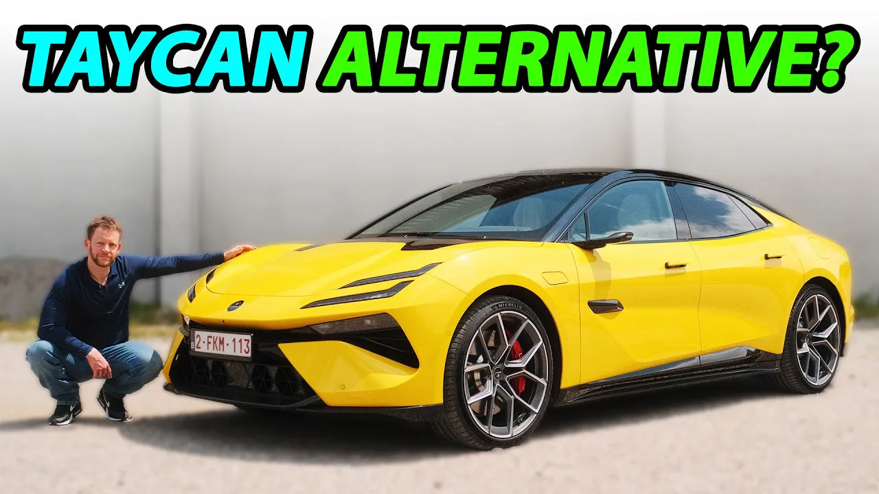 Can the Lotus Emeya challenge a Porsche Taycan? REVIEW