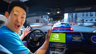 I Tested Nvidia's Self Driving Car… should Tesla be worried?