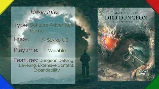 An Adventures in Solitaire review of D100 Dungeon