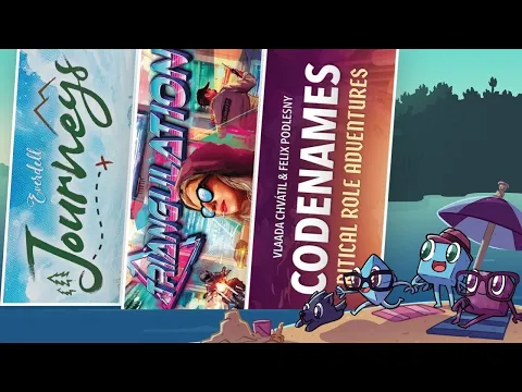 Summer Spectacular - Everdell Journeys, Triangulation, & Codenames: Critical Roll Adventures