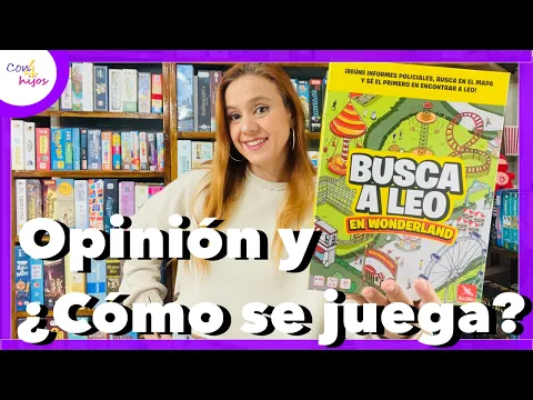 BUSCA A LEO (Lúdlio) Opinión y ¿Cómo se juega?