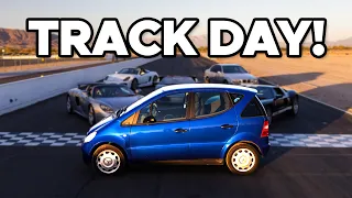 I Raced My Stupid Mercedes-Benz A-Class on a Track with My Friends