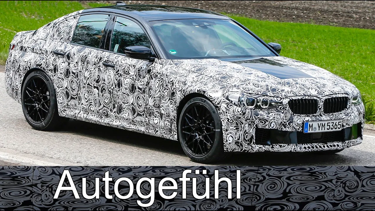 All-new BMW 5-series G30 range spied: sedan, estate, GT & BMW M5 - neuer 5er