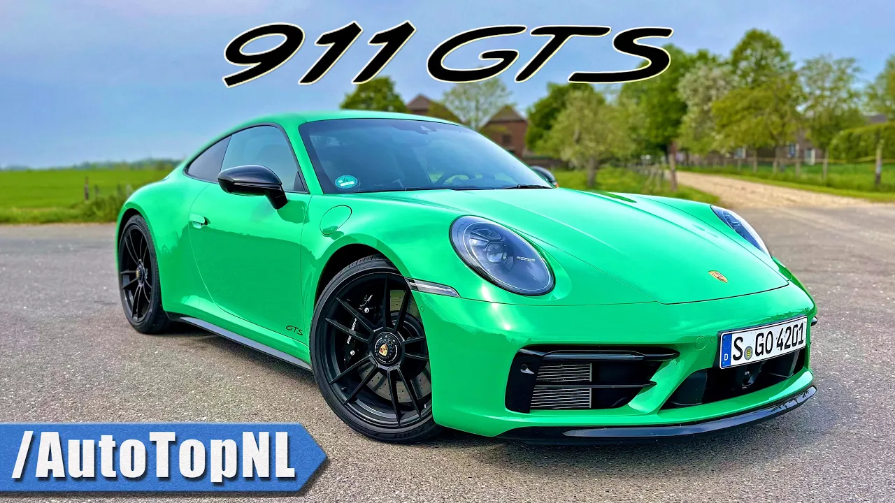 PORSCHE 911 GTS 992 "Lightweight" REVIEW on AUTOBAHN by AutoTopNL