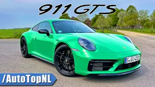 PORSCHE 911 GTS 992 "Lightweight" REVIEW on AUTOBAHN by AutoTopNL