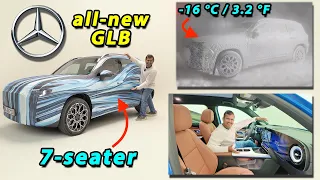 all-new Mercedes GLB first tour and full interior REVIEW! (2026 electric EQ and petrol MHEV)