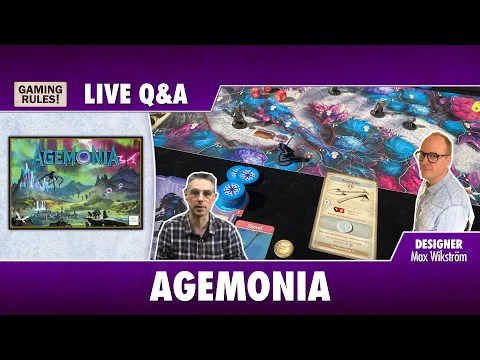 Agemonia - Live Q&A with designer Max Wikström