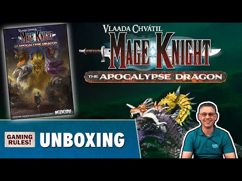 Mage Knight: Apocalypse Dragon - Unboxing video