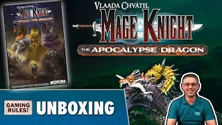 Mage Knight: Apocalypse Dragon - Unboxing video