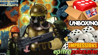 Dominate & Delegate - Unboxing & Impressions (EN) by Epitrapaizoume