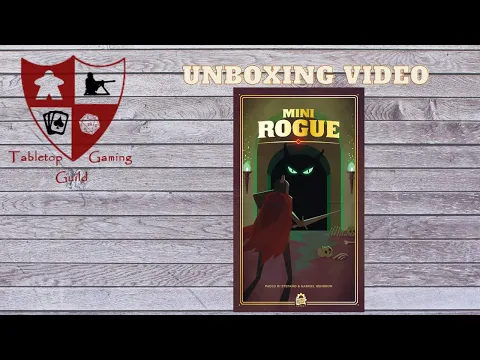 Mini Rogue Board Game Unboxing