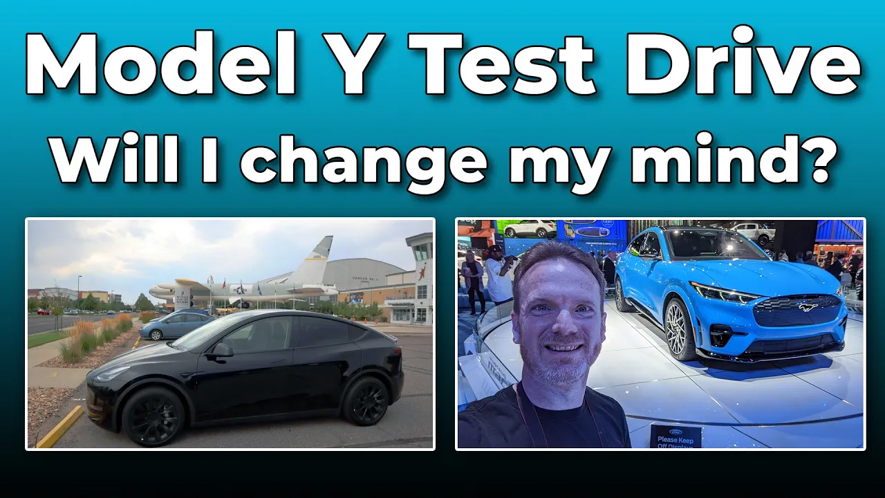Can a Model Y Touchless Test Drive convince me to cancel my Mach-E order?
