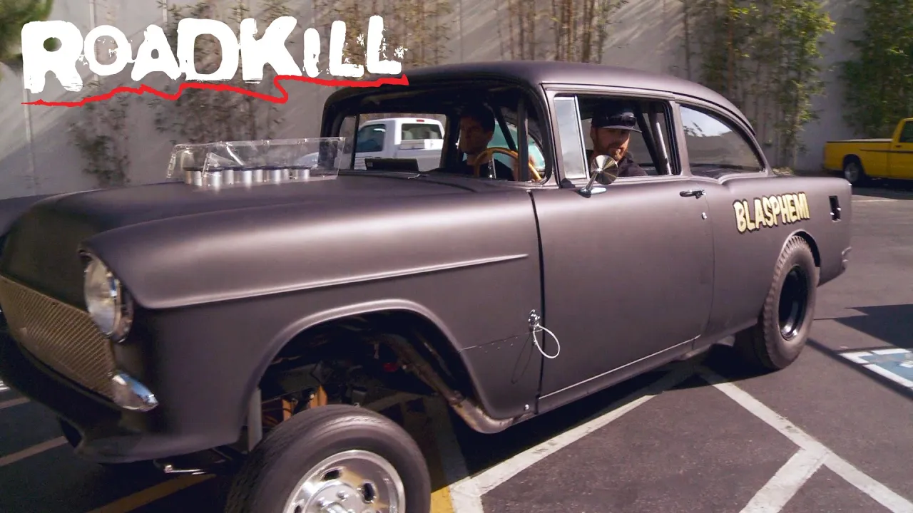 Hemi Engine Swap in a '55 Bel Air! The BlaspHEMI | Roadkill | MotorTrend