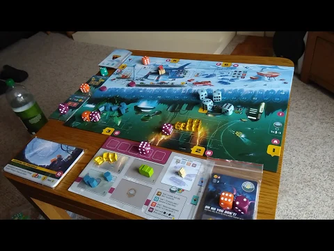 The Artemis Project - solo how to play and review. * Amass Games * HD Alien Frontiers Daryl Andrews