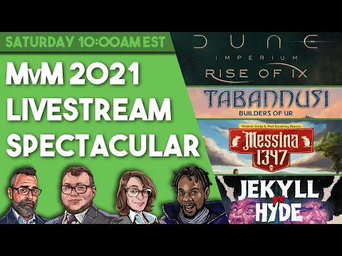 Dune Imperium: Rise of Ix Session - MvM 2021 Livestream Spectacular DAY 2