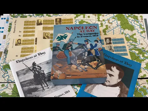Kilroy’s Vault - Napoleon at Bay: The Campaign in France, 1814 (Avalon Hill) *STILL IN SHRINK*