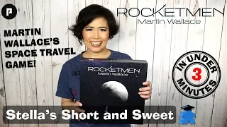 Rocketmen Board Game - Stella's Short and Sweet. A Kickstarter Preview.
