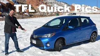 TFL Quick Pics Review: 2015 Toyota Yaris SE Up Close & Personal