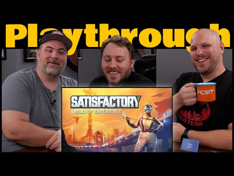 Satisfactory: The Board Game Play Through | Let's make a factory!