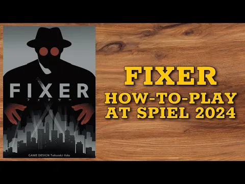 Fixer how to play interview at Spiel 2024