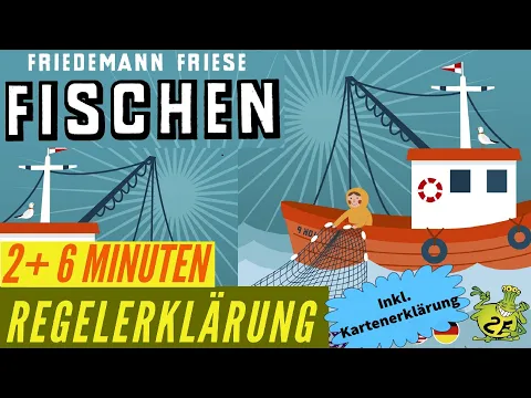 Fischen Regeln Anleitung Regelvideo Stichspiel 2024 Kartenspiel + Kartenerklärung