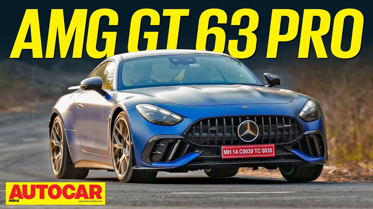 Mercedes-AMG GT 63 Pro review - The most hardcore Mercedes | Autocar India