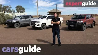 Toyota HiLux 2018 review: Rugged, Rugged X, Rogue