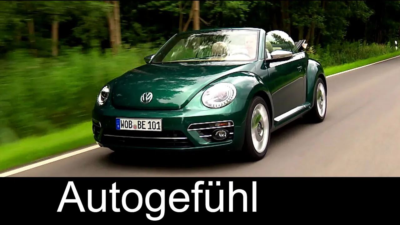 New VW Volkswagen Beetle Facelift Exterior/Interior 2017 VW neu - Autogefühl