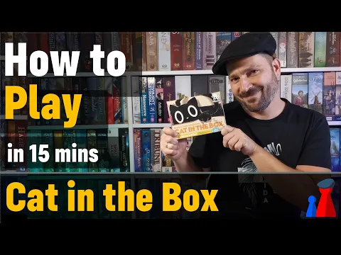 How to play Cat in the Box board game - Full teach + Visuals - Peaky Boardgamer