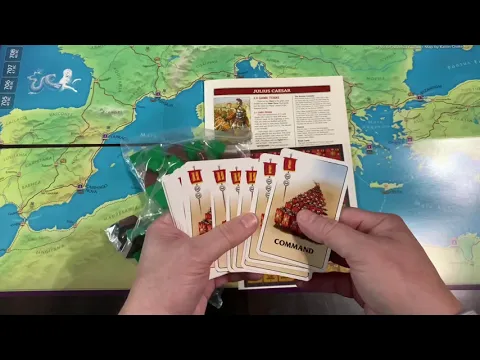 Julius Caesar: Caesar, Pompey, and the Roman Civil War (Columbia Games) - Unboxing