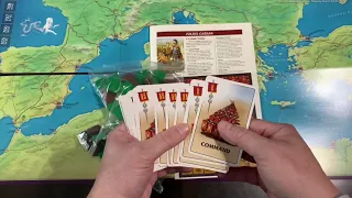 Julius Caesar: Caesar, Pompey, and the Roman Civil War (Columbia Games) - Unboxing