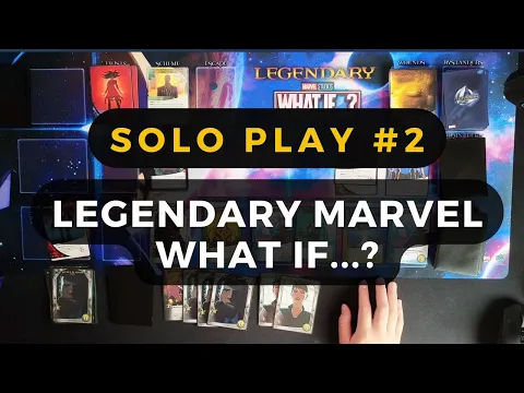 Legendary Marvel Deckbuilding Game: What If...? | Solo Play #2 | DaniCha