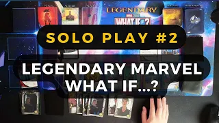 Legendary Marvel Deckbuilding Game: What If...? | Solo Play #2 | DaniCha