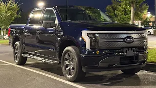 I Drive A 2022 Ford F-150 Lightning For 48 Hours - Full Tour & My Impressions