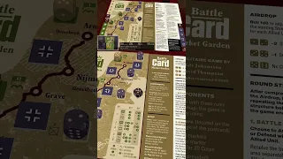 Battle Card Market Garden | WW2 Wargame | Quick Board Game Review #boardgame #boardgames