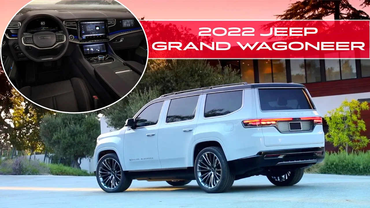 The NEW 2022 Jeep Grand Wagoneer is the MOST LUXURIOUS Jeep Ever Made! (And its got 6 screens!)