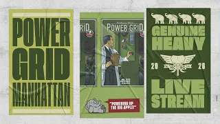 Power Grid: Manhattan - 4p Teaching, Play-through, & RoundTable by Heavy Cardboard