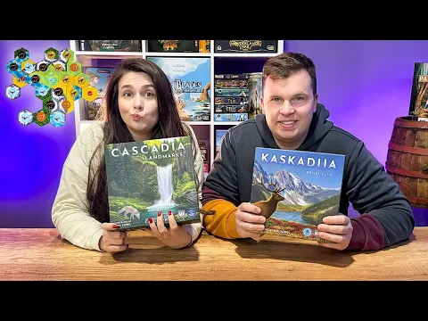 Najbolja Porodična Igra u 6 igrača - Cascadia