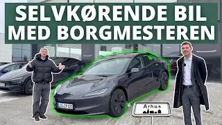 Kører 100% selvkørende bil med Aarhus borgmester!