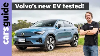 Volvo C40 review: Electric crossover SUV test - Better than a Tesla Model Y?