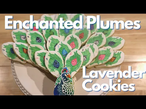 Enchanted Plumes Cookies | Board Game Bakes