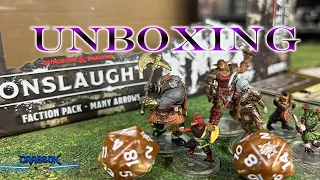 Dungeons & Dragons Onslaught - Many Arrows - Faction Pack - Unboxing