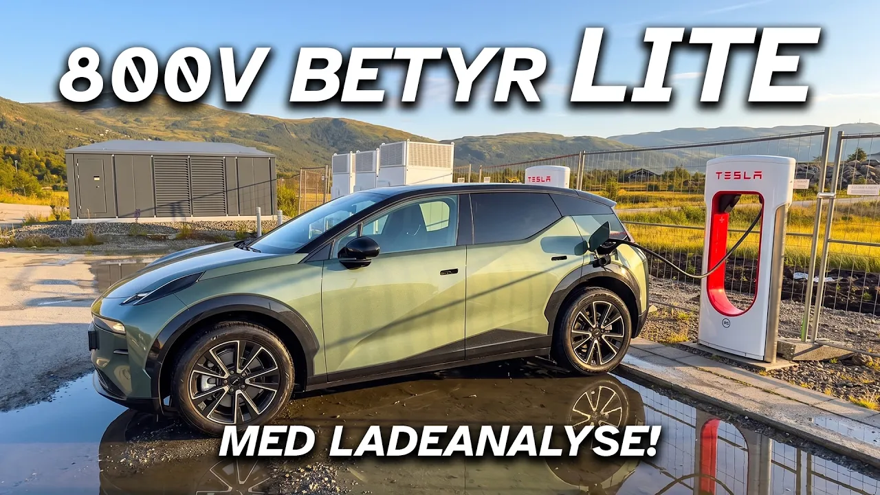 800V vs 400V: spenningen avgjør ikke ladefarten