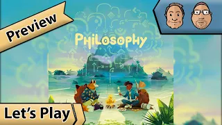 Philosophie – Preview – Brettspiel – Let's Play mit Alex & Peat