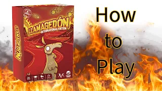 How to Play  - Llamagedon