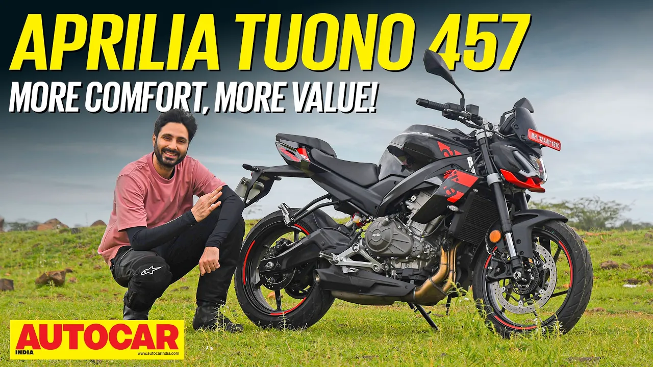 Aprilia Tuono 457 Special Edition review - Now more appealing | First Ride | Autocar India