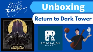 Return to Dark Tower Board Game Unboxing